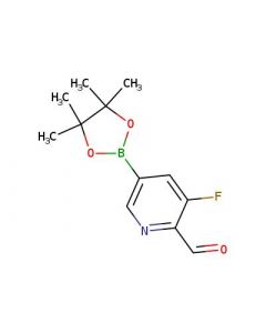 Astatech 3-FLUORO-5-(TETRAMETHYL-1,3,2-DIOXABOROLAN-2-YL)PYRIDINE-2-CARBALDEHYDE; 0.25G; Purity 95%; MDL-MFCD18728070